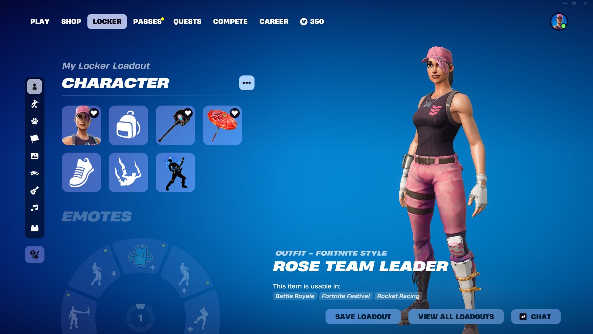 94 SKINS + SEASON 3 FULL + OG STW + 23 DE LOJA + 85 PICARETAS + NFA + INATIVA DESDE 04/02/2026