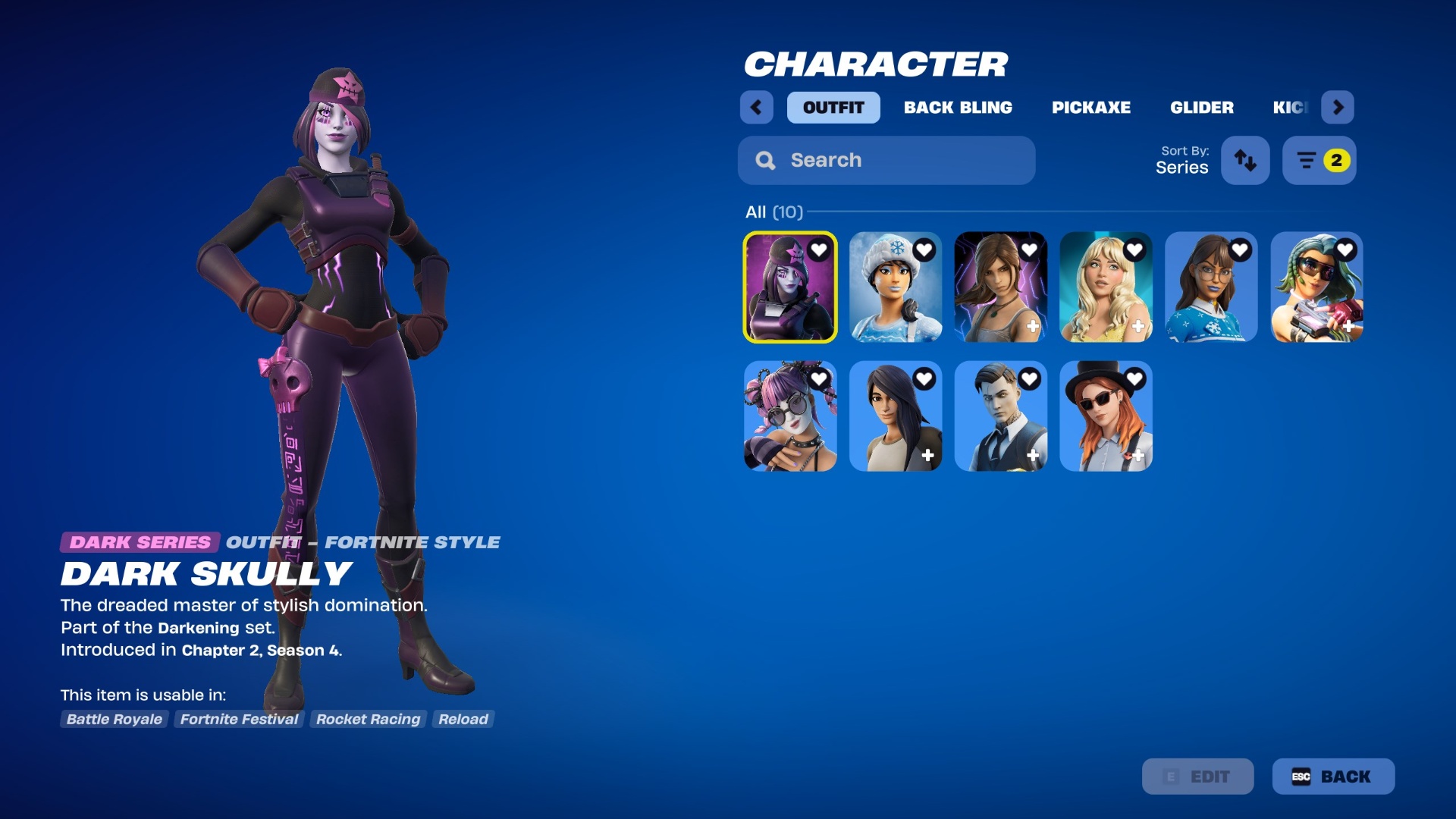 187 SKINS + 30 DE LOJA + DARK SKULLY + 206 PICARETAS + TRYHARDS + FULL ACESSO