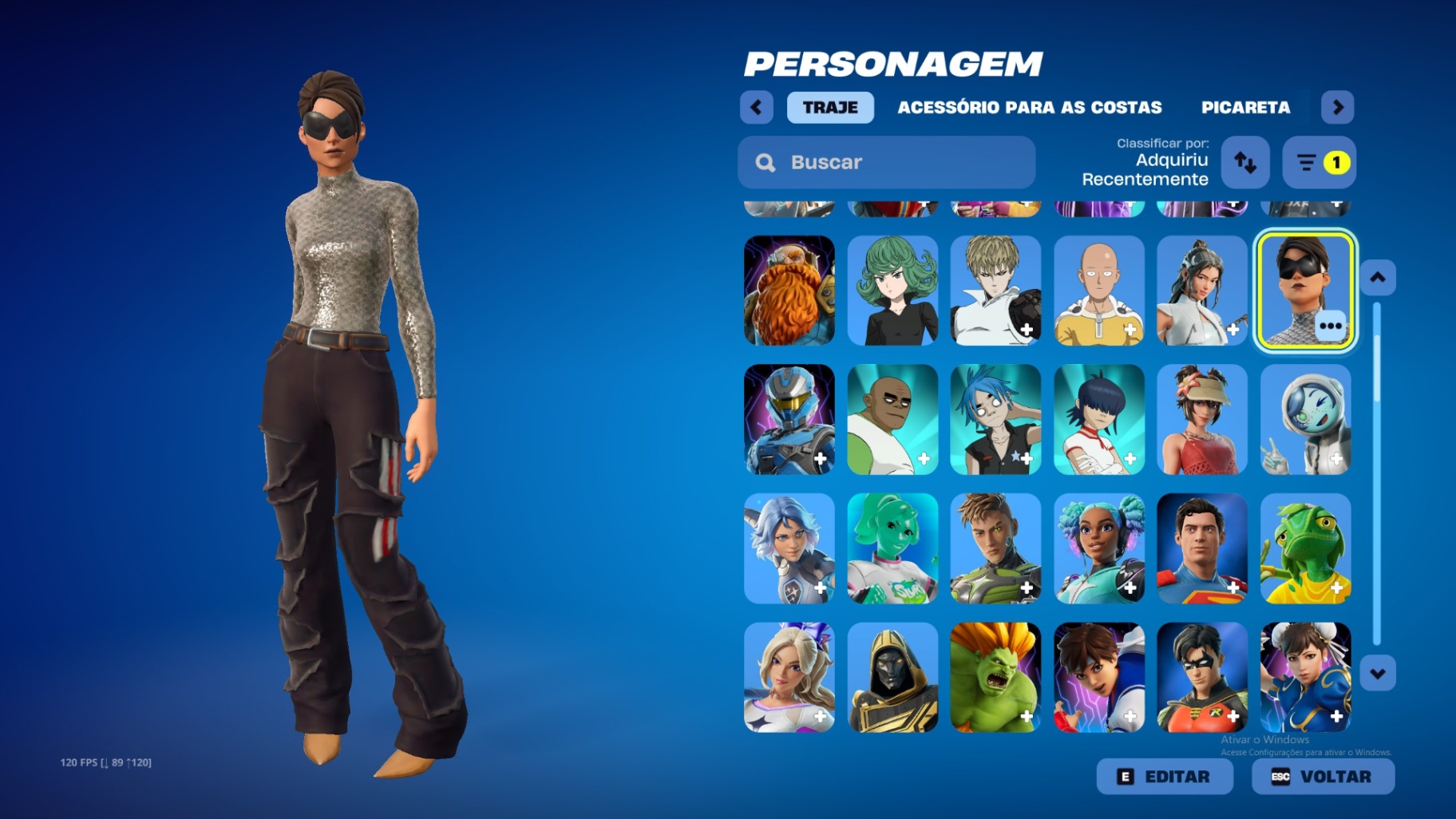 171 SKINS + 80 DE LOJA + 148 PICARETAS + NFA + INATIVA DESDE 26/01/2026
