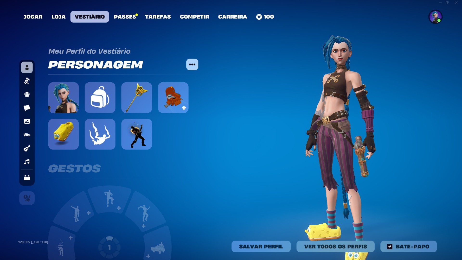 122 SKINS + 29 DE LOJA + 180 PICARETAS + NFA + INATIVA DESDE 01.09.26 (36 days ago)