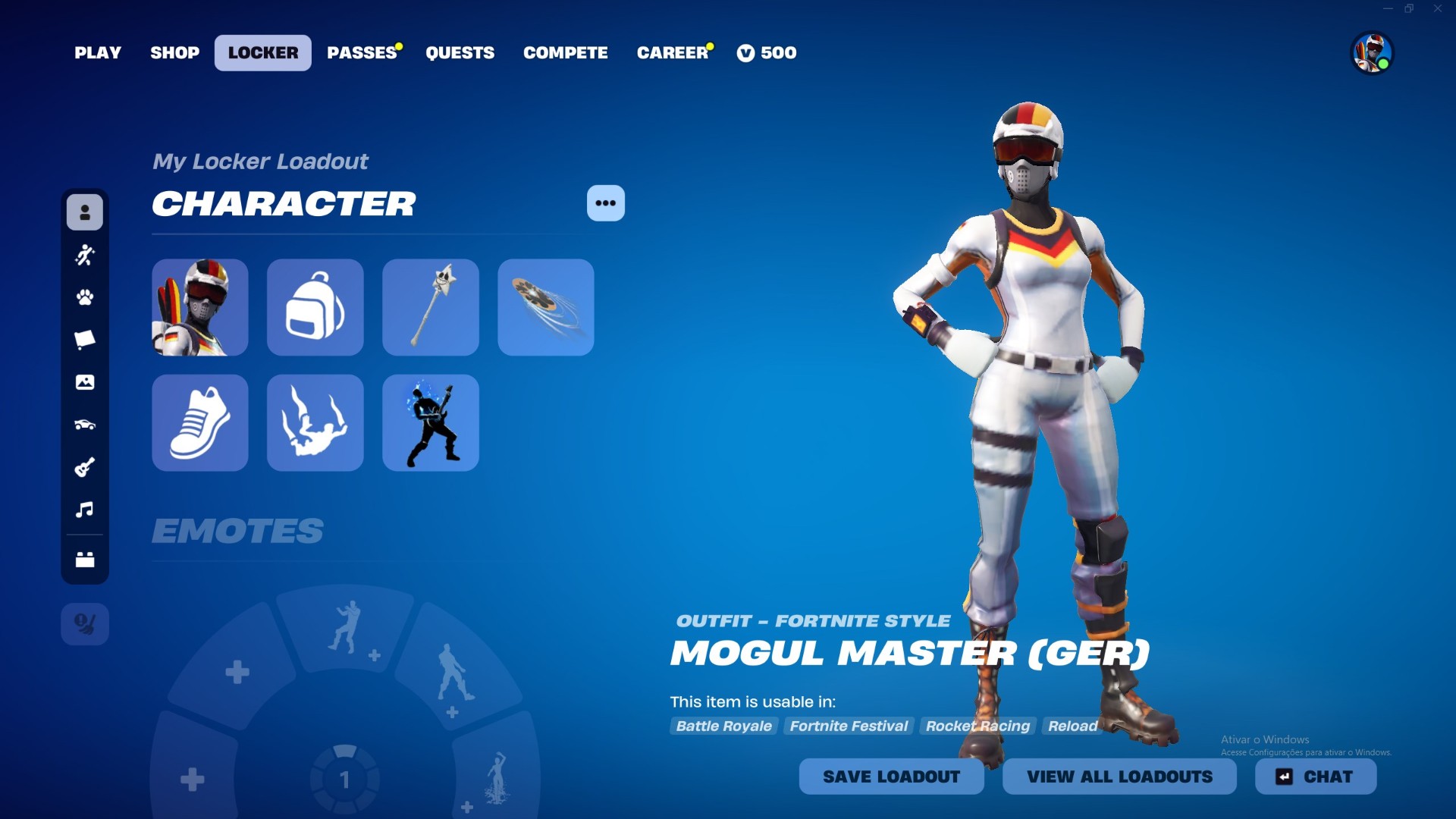 76 SKINS + 22 DE LOJA + FULL ACESSO + 82 PICARETAS