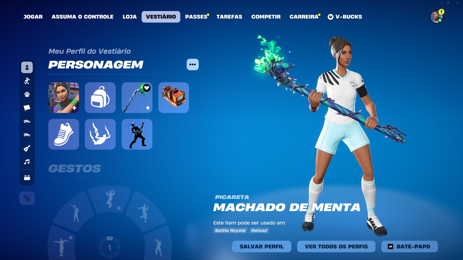 33 SKINS + MINTY + 7 DE LOJA + 31 PICARETAS + NFA + inativa desde 07.08.26 (39 days ago)