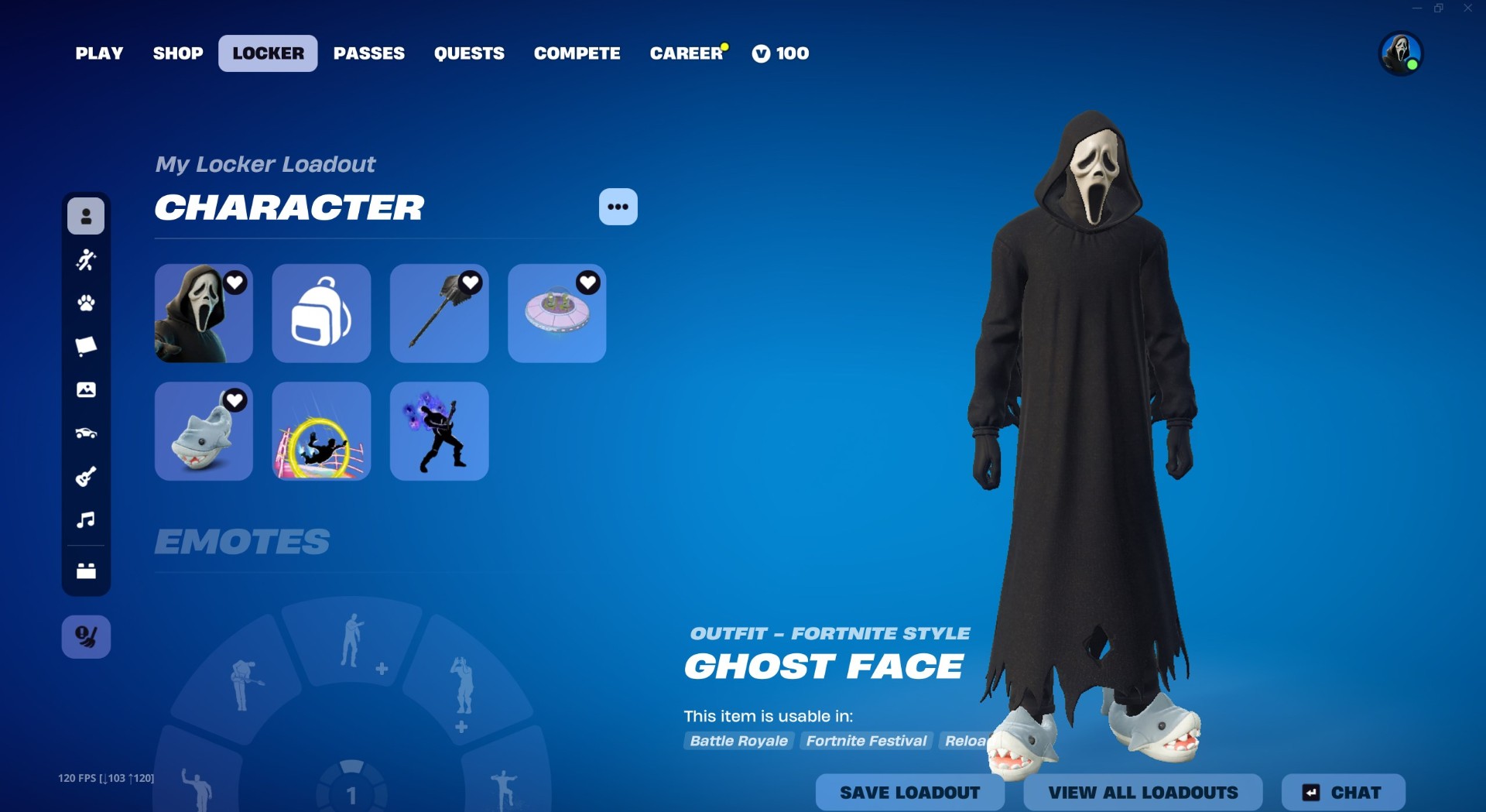 100 SKINS + 20 DE LOJA + 139 PICARETAS + FULL ACESSO