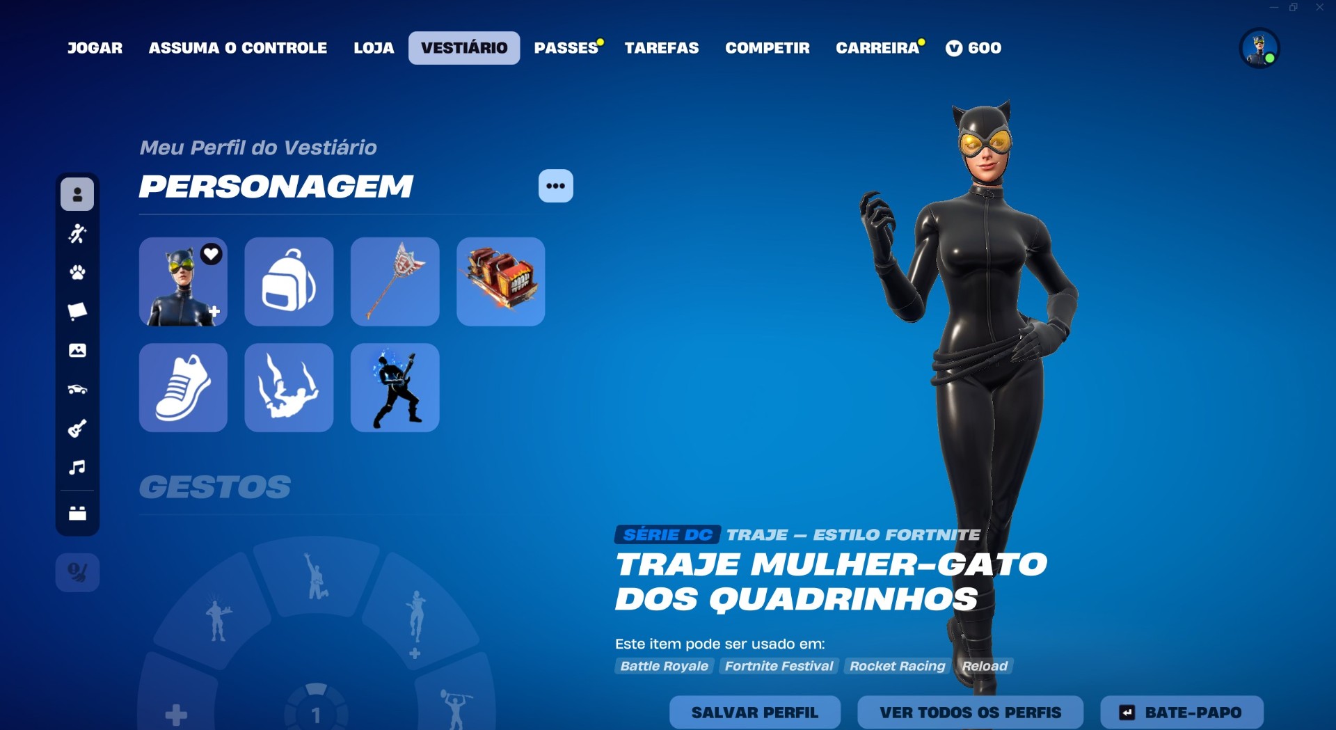 167 SKINS + 24 DE LOJA + 227 PICARETAS + FULL ACESSO + TRYHARDS